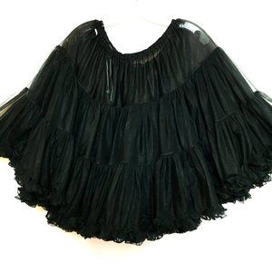 50's Poodle Slip Square Dance Nylon Can Can Slip Vtg